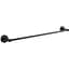 Вешалка для полотенца Rea Mist 1 black REA-80016, Черный - миниатюра 1