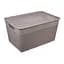 Кошик з кришкою Stars Plast какао 12 л (94256/как) - мініатюра 1