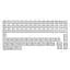 Набір кейкапів Hator OMA Profile PBT Keycap Set White B-part ANSI/ISO (HTS513) - мініатюра 1