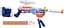 Бластер іграшковий Hasbro Nerf Loadout Arctic Zerostriker (G1763) - мініатюра 1