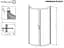 Душова кабіна Radaway Premium Plus B 90x90x190 скло прозоре 30473-01-01N - мініатюра 5