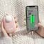 Портативний ЗП Power Bank GXZ-N705 2in1 з обігрівачем для рук 10000 mAh Pink / Rabbit - мініатюра 2