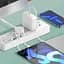 Сетевое зарядное устройство удлинитель LDNIO SC5614 6 USB 5 розеток 2m белый - миниатюра 2