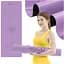 Килимок (мат) спортивний 4FIZJO PU 183 x 68 x 0.4 см для йоги та фітнесу 4FJ0589 Violet (P-5907739319548) - мініатюра 1