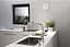 Дозатор кухонний Hansgrohe A51 500 ml врізний Stainless Steel Finish 40448800, Нержавіюча сталь - мініатюра 2