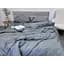 Підковдра Ecotton Natural Grey сатин 210х220 см сіра (24776) - мініатюра 6