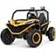 Дитячий електромобіль Джип Bambi Racer M 4969 2 EBLR-7 24V Помаранчевий - мініатюра 1