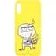 Чохол-накладка Toto Cartoon Soft Silicone TPU Case HuAwei Y6 Pro 2019 FK9 Yellow - мініатюра 1