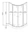 Душова кабіна з низьким піддоном Mixxus Plain SCT02-90x90x195-GR Satin сіре тоноване скло 4мм MI6898, Універсальна, тонований, хром матовий - мініатюра 6