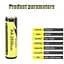 Акумулятор LiitoKala Ni-26/AA 1.2V AA 2600mAh NiMH (Чорний з жовтим) - мініатюра 2