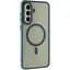 Чохол TPU Bloom with MagSafe для Samsung Galaxy S25 FE Green - мініатюра 2