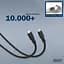 Кабель Digitus USB-C заряджання/синхронізації, USB 4.0 Gen 2, 20G, 240W teh0025058 - мініатюра 6