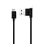 USB Cable Hoco UPM10 MicroUSB (L Shape) Black 1.2m - мініатюра 1