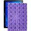 Чехол StatusCASE из экокожи для планшета Huawei MediaPad T3 10 Фиолетовый ромб - миниатюра 1