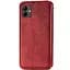 Шкіряний чохол-книжка Getman Cubic (PU) для Samsung Galaxy A07 Червоний - мініатюра 4