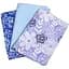 Набор вафельных полотенец MirSon №617 Blue roses 60х45 см 3 шт. (2200006740384) - миниатюра 1