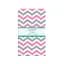Простирадло Cosas на резинці 80х160 grey zigzag, рожевий (ZigGreyRose_80x160x20) - мініатюра 4