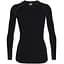 Термокофта Icebreaker 150 Zone LS Crewe Women Black L (1052-104 331 001 L) - мініатюра 1
