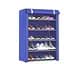 Стеллаж тканевый для хранения обуви Combination Shoe Frame 60X30X90 Тёмно-синий - миниатюра 1