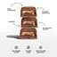 Батончик Spacefood Space Bite Protein Bar Chocolate-Hazelnut, 45 грам - мініатюра 3