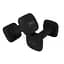 Гантелі вінілові Cornix Square 2 x 3 кг XR-0408 Black - мініатюра 6
