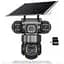 IP-камера уличная с аккумулятором и тройным объективом XON 4G 8000mAh Solar 1080P SmartCam (TCBSM23VB 3992) Черная - миниатюра 2