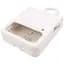 Чохол Foldables Silicone Cover Lakshmi (AAA) для Samsung Galaxy Z Flip4 Білий / White - мініатюра 4