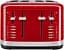Тостер KitchenAid на 4 тоста красный (5KMT4109EER) - миниатюра 2