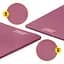 Килимок (мат) спортивний 4FIZJO NBR 190 x 100 x 1.5 см для йоги та фітнесу Burgundy (P-5905973407144) - мініатюра 9