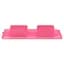 Складна миска Waudog Silicone, 38,5х23х5 см, рожевий (50807) - мініатюра 1