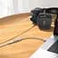 Адаптер переходник Hoco UPA32D USB to Jack 3.5 золотистый - миниатюра 2