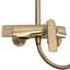 Душова система Rea Rebel brushed gold з виливом REA-P2414, Золотий - мініатюра 4