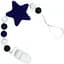Цепочка для пустышки MegaZayka Звезда MGZ-0512 9 Dark-Blue - миниатюра 1