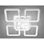 Люстра Linisoln 5588-4+1 WH LED-3 LED з пультом, біла, 3 режими освітлення, 105 Вт - мініатюра 1