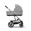 Коляска Cybex Balios S Lux SLV Stone Grey з бампером (524001179) - мініатюра 8