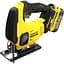 Лобзик Stanley Fatmax V20 с двумя аккумуляторами 18 В 4 Ач 19 мм (SFMCS600M2K-QW) - миниатюра 2
