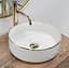 Умывальник Rea Sami 36x36 gold edge (REA-U6758) - миниатюра 6
