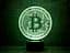 Нічник-світильник 3D Bitcoin 3DTOYSLAMP 25х15 см osv0001454 - мініатюра 1