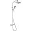 Душова система Hansgrohe Vernis Shape Showerpipe 230 1jet EcoSmart з термостатом Chrome 26097000, Хром - мініатюра 1