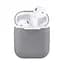 Чехол для наушников Airpods 1/2 Серый чехол на беспроводные наушники Apple - чехол для кейса аирподс - миниатюра 3