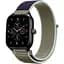 Ремінець нейлоновий на липучці BeWatch Xiaomi Amazfit BIP/GTS/GTR 20 мм Khaki (1011346.3UW) - мініатюра 1