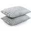 Набор подушек Руно 50х70 силиконовые Grey Braid 2шт К_Н310.52СМ_Grey Braid - миниатюра 4