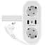 Мережевий фільтр Proove Supercoil 20W (2xAC + Type-C + 2xSB) 1.5m white (PSPS25002102) - мініатюра 3