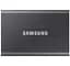 Накопичувач SSD Samsung SSD 2TB USB 3.2 Gen 2 T7 Titan Gray (MU-PC2T0T/WW) - мініатюра 1