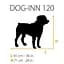 DOG-INN ferplast вольєр манеж клітка будка для собак двох дверна - мініатюра 2