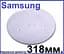 Тарілка для мікрохвильової печі Samsung CE103VR, CE1160R, CE1071AR, D=318мм, DE74-20015G - мініатюра 3
