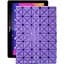 Чехол StatusCASE из экокожи для планшета Prestigio Muze 3231 4G Фиолетовый ромб - миниатюра 1