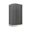 Душова кабіна з низьким піддоном Mixxus Plain SCT02-90x90x195-GR Satin сіре тоноване скло 4мм MI6898, Універсальна, тонований, хром матовий - мініатюра 1