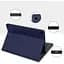 Чехол-книжка BeCover с беспроводной клавиатурой для Samsung Galaxy Tab A9 SM-X115 8.7" Deep Blue (712356) - миниатюра 2
