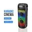 Портативна акустична система Winso ZQS6210W-6.5"x2 з RGB 30W з караоке мікрофоном та пультом - мініатюра 5
